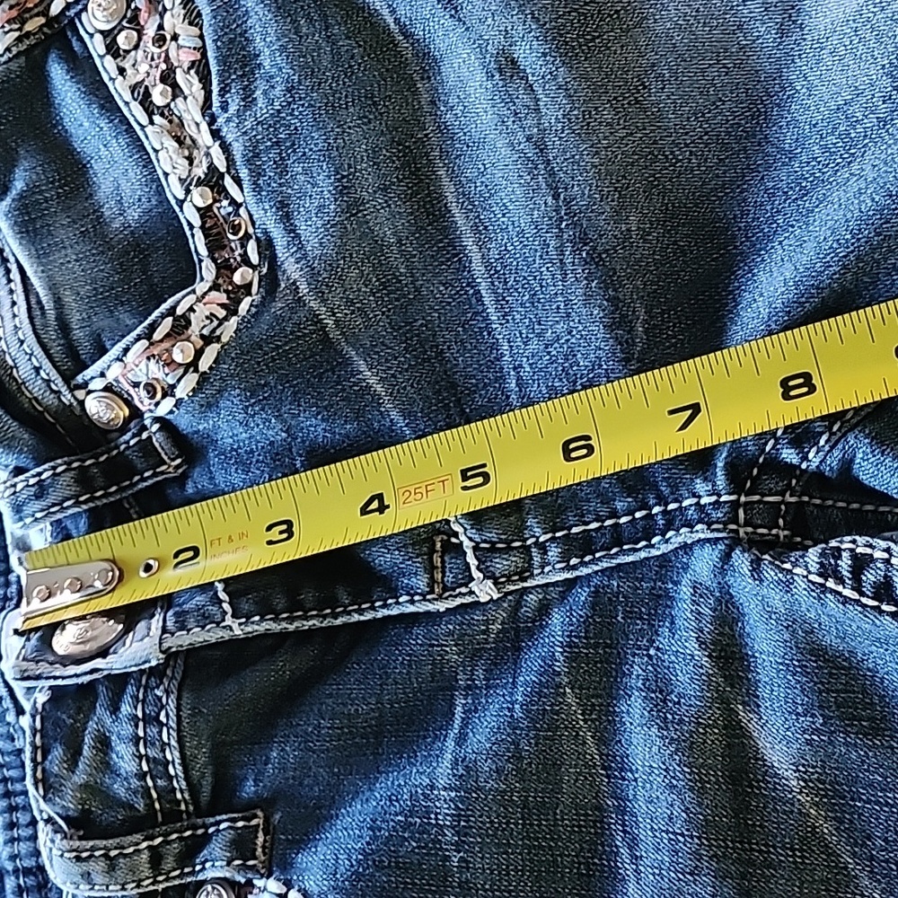 Grace In LA Skinny Ankle Jeans, Size  27 - Picture 6 of 14